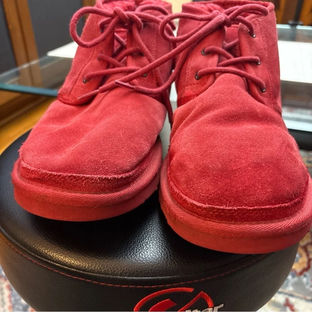 UGG Men's Red Suede Boots size 13